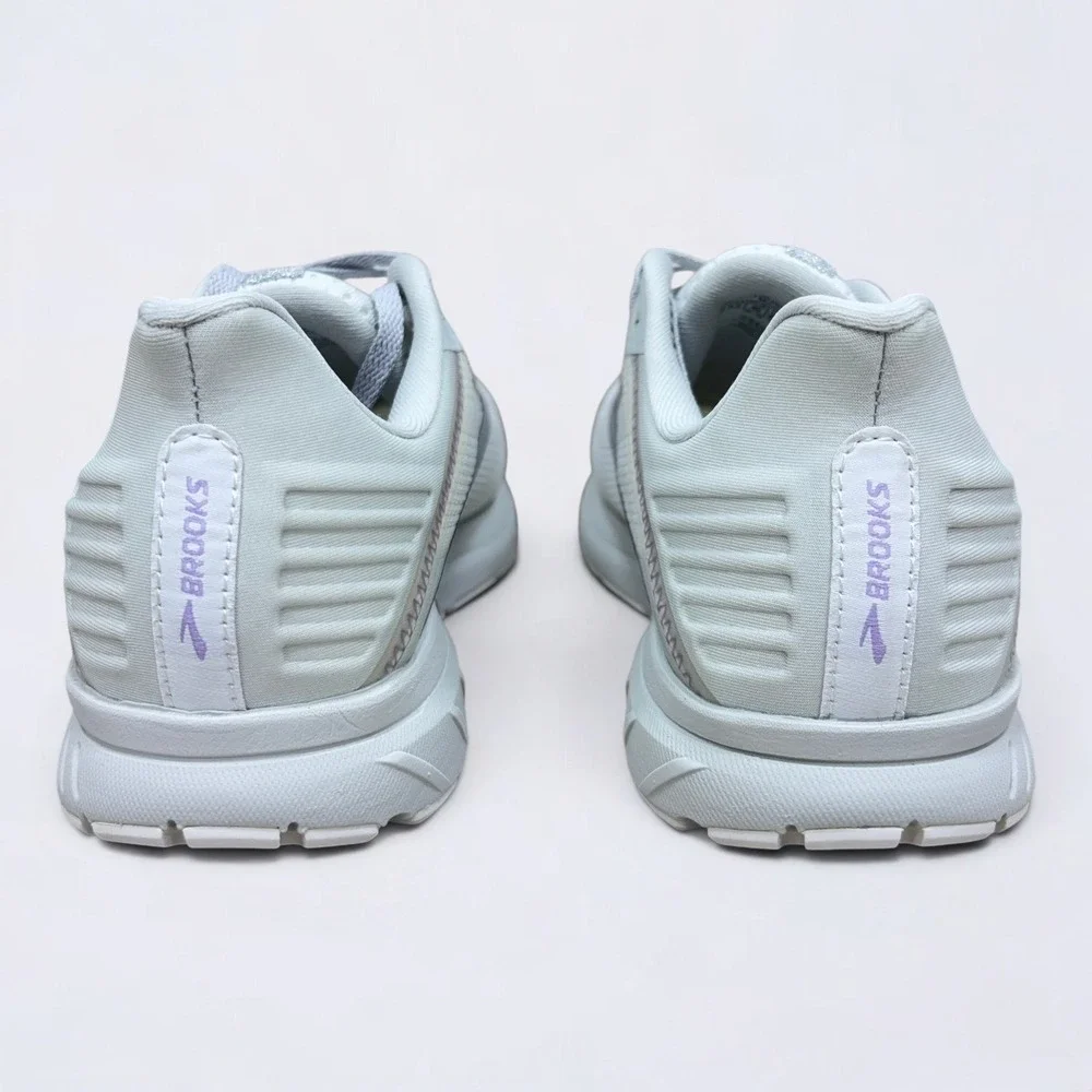 Brooks Anthem 5 Women's Size 8.5 B Running Shoes White Silver Lilac 1203651B174